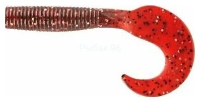 Приманка Allvega съедоб. Flutter Tail Grub 8см 3.6г SB-FTG80-028 cranberry seed 7шт