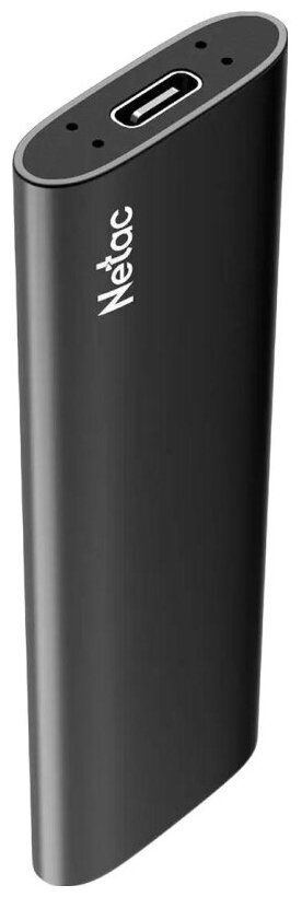 Внешний SSD накопитель Netac External SSD Z Slim USB 3.2 500 Gb Black (NT01ZSLIM-500G-32BK)