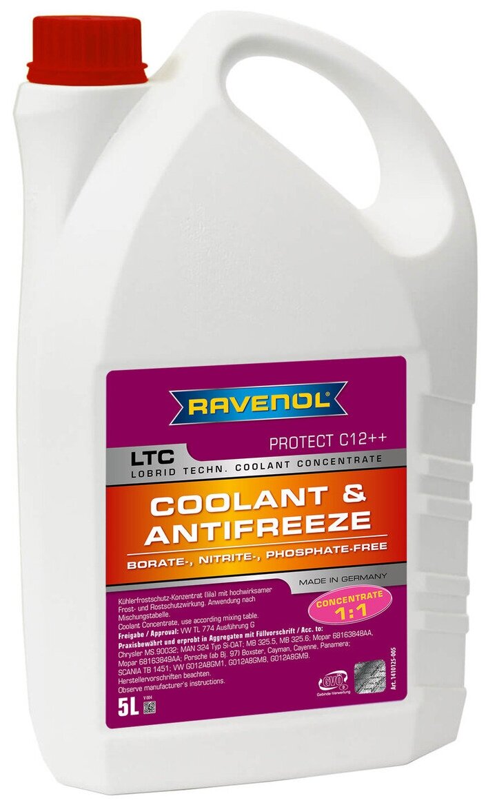 Антифриз RAVENOL LTC - Protect C12++ Concentrate