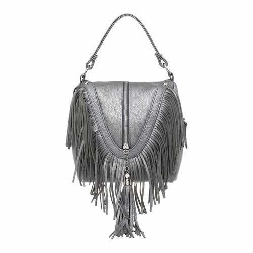 Женская кожаная сумка Lakestone Raymill Silver Grey 986678/SG