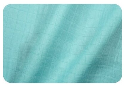 Ткань для пэчворка Shannon Fabrics Peppy solid bamboo embrace, 100х125 см, 120 г/м2, хлопок, aqua