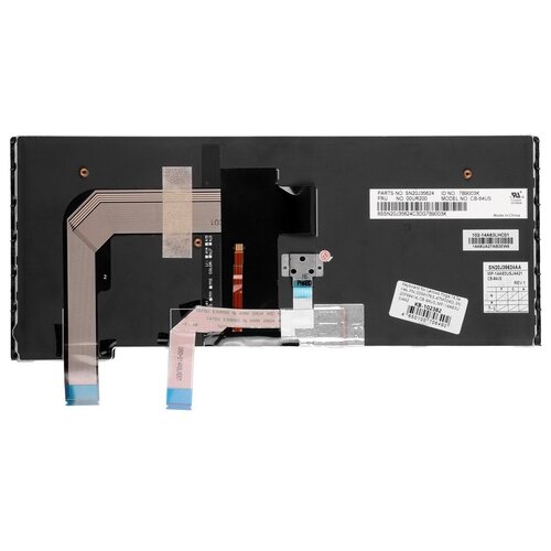 Клавиатура для ноутбука Lenovo Thinkpad S3 Yoga 14 Yoga S3-14 Series Плоский Enter Черная с рамкой С подсветкой PN 00WH763 5000₽