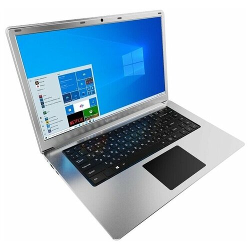 Ноутбук IRBIS NB280 15.6, IPS 3200*1800, Intel N4020/4/128/серебристый