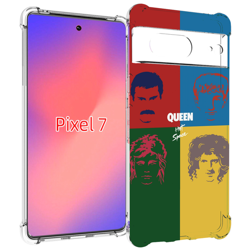 Чехол MyPads hot space queen альбом для Google Pixel 7 задняя-панель-накладка-бампер