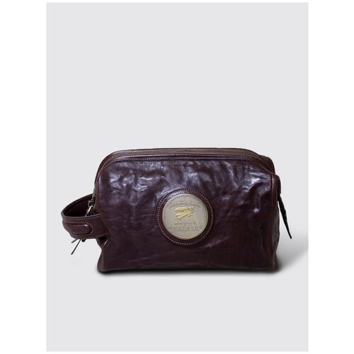 Борсетка кожаная Bruno Bartello B-0003, коричневая