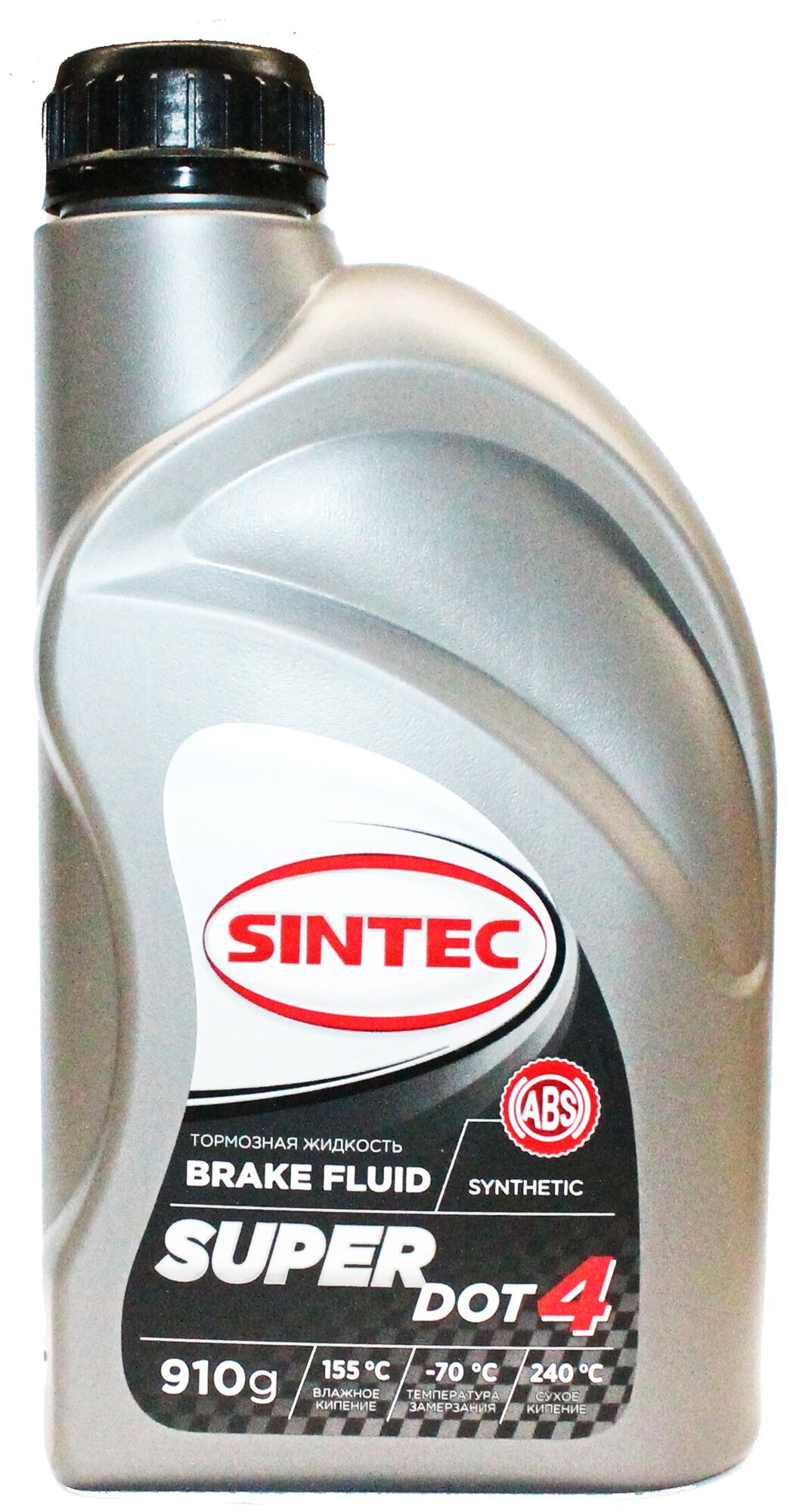 Тормозная жидкость SINTEC SUPER DOT-4 - 910г