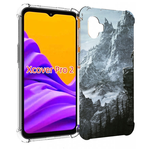 Чехол MyPads The Elder Scrolls V Skyrim для Samsung Galaxy Xcover Pro 2 задняя-панель-накладка-бампер чехол mypads the witcher 3 ведьмак для samsung galaxy xcover pro 2 задняя панель накладка бампер