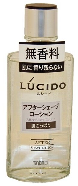 Mandom Лосьон после бритья Lucido After shave lotion, 125 мл