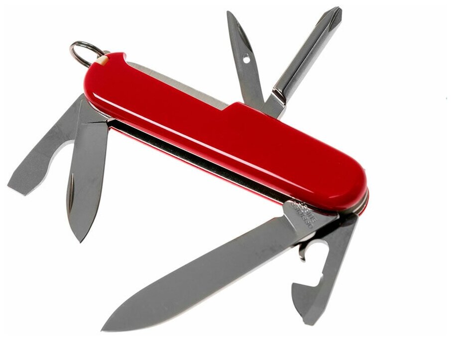 Нож перочинный Victorinox Tinker Small (0.4603) 84мм 12функций красный карт.коробка - фото №2