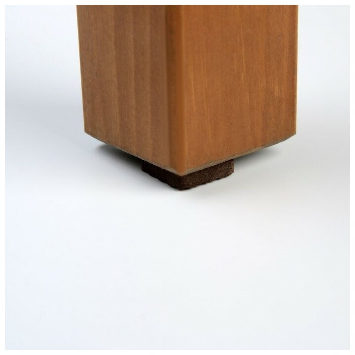 Накладка мебельная квадратная тундра, размер 18 х 18 мм, 32 шт, полимерная, коричневая - фотография № 14