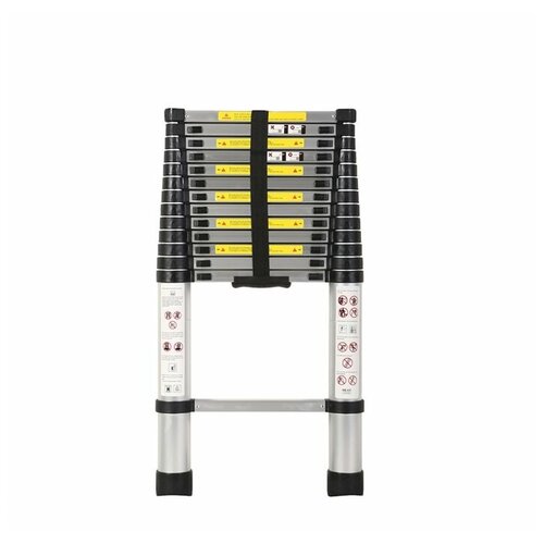 Лестница телескопическая WORKY 4,8 м 14 ступеней