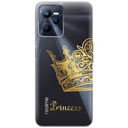 Силиконовый чехол с принтом True Princess для Realme C35 / Рилми С35 силиконовый чехол с принтом hands для realme c35 рилми с35