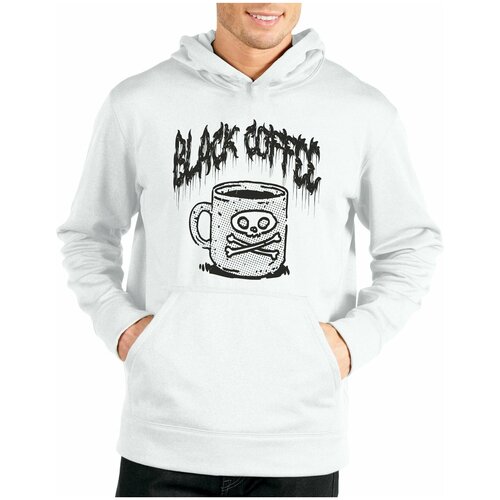 Худи , размер 54, белый