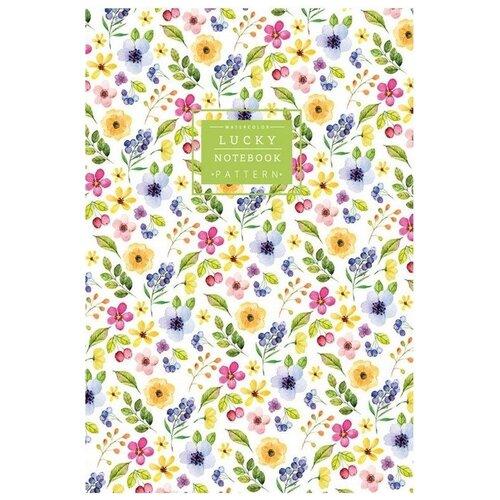 Блокнот 80 листов, 15*20 см, клетка, тв. переплет, 