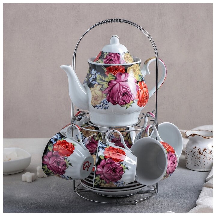 фото Чайный сервиз Доляна Роспись (2681923)