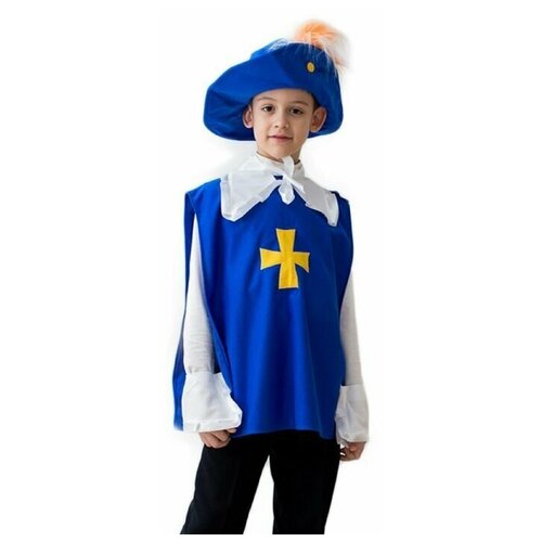 фото Карнавальный костюм "мушкетёр", 5-7 лет, рост 122-134 см страна карнавалия