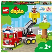 Конструктор LEGO Duplo 10969 Fire Truck Set Пожарная машина с мигалкой, 21 дет.