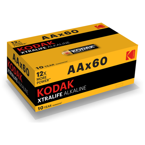 Батарейка Kodak LR6-60 4S colour box XTRALIFE