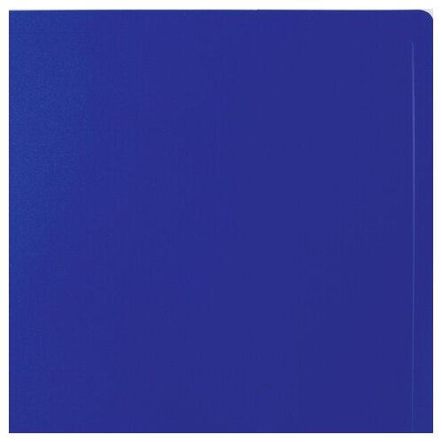 Папка на 2 кольцах BRAUBERG "Office", 25 мм, синяя, до 170 листов, 0,5 мм, 227494 - фото №10