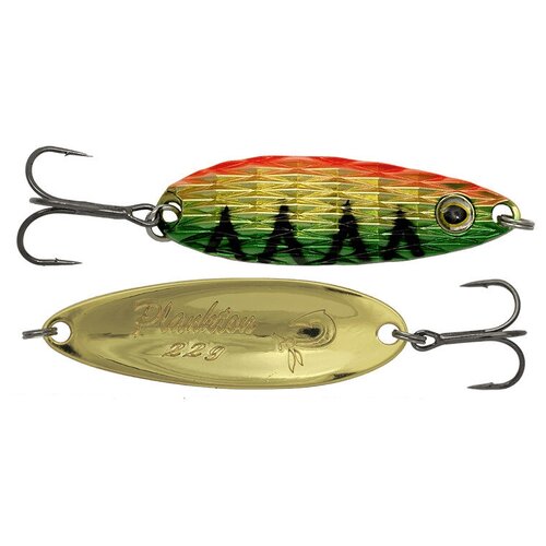 Блесна колеблющаяся LureMax Plankton 75мм, 26 г, 06, White eye