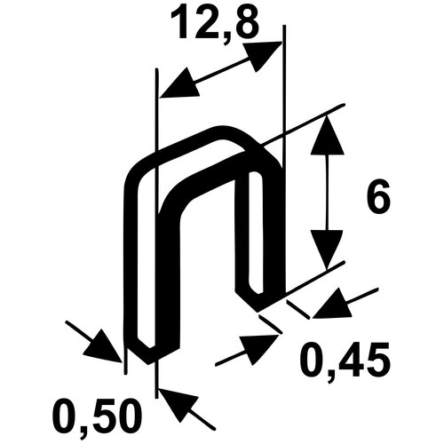 скобы rapid 66 6 для степлеров и буклетмейкеров Скобы Rapid 26/6 Standart (5M)