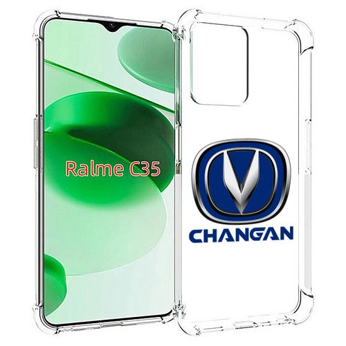 Чехол MyPads Changan-чанган мужской для Realme C35 / Narzo 50A Prime задняя-панель-накладка-бампер