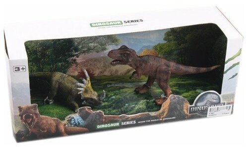 Shenzhen toys Набор динозавров (2 шт) в коробке