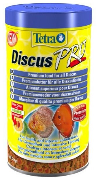 Корм для рыб Tetra Discus Crisps 500мл (TetraDiscus Pro) чипсы - фотография № 3