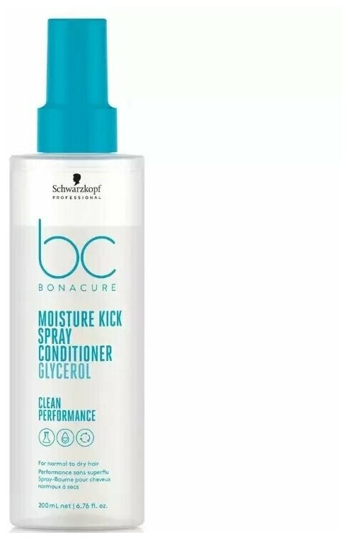 Schwarzkopf / Bonacure Moisture Kick Спрей-кондиционер для увлажнения волос, 200 мл