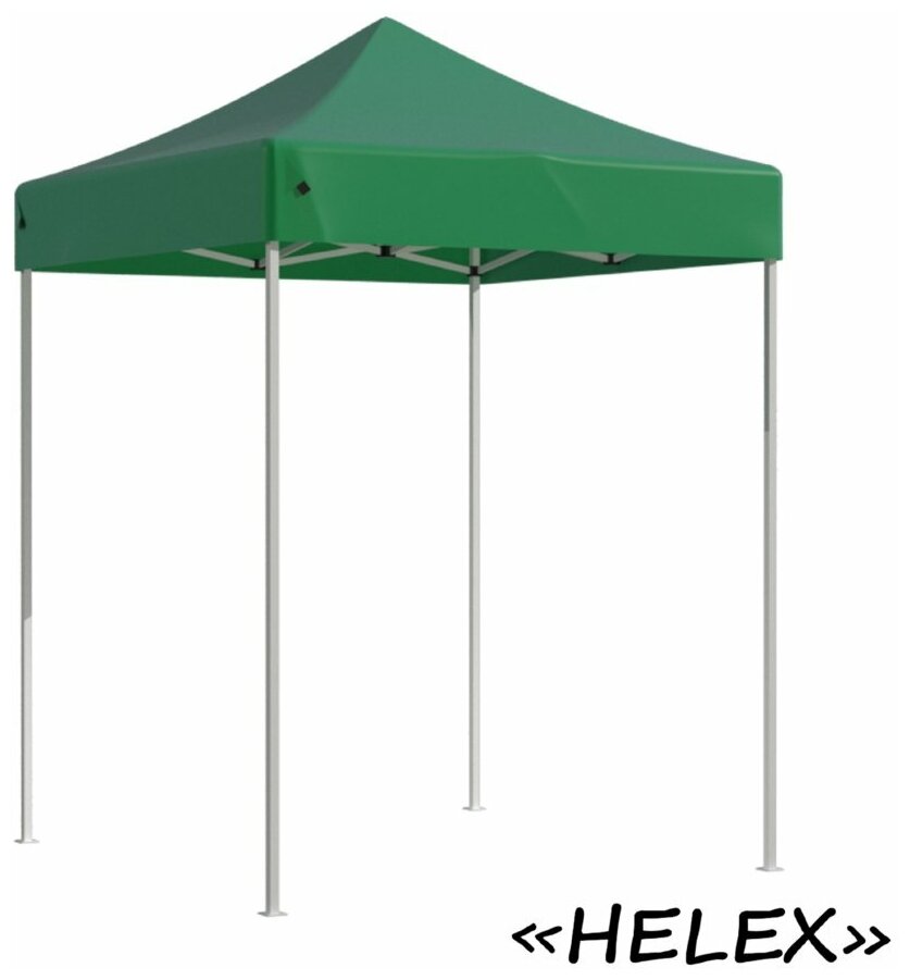 Helex Тент-шатер быстросборный Helex 4220 2х2х3м полиэстер зеленый - фотография № 14