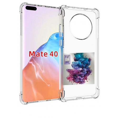 Чехол MyPads Future - DS2 (Dirty Sprite 2) для Huawei Mate 40 / Mate 40E задняя-панель-накладка-бампер