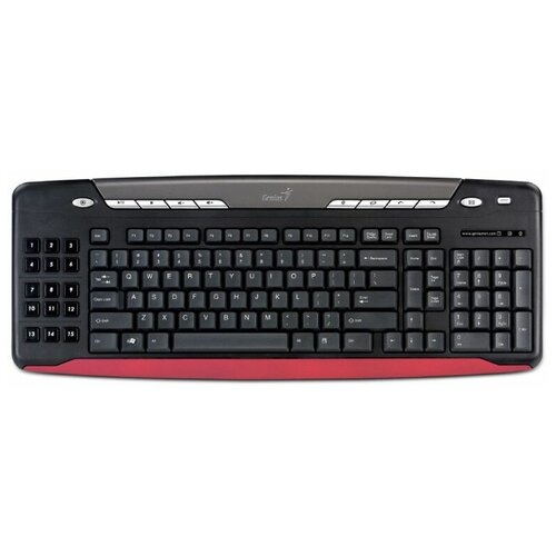 Игровая клавиатура Genius SlimStar 335, Black, USB