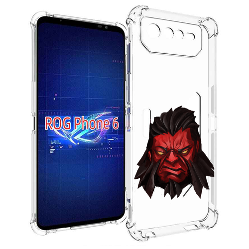 Чехол MyPads dota-2-axe для Asus ROG Phone 6 задняя-панель-накладка-бампер чехол mypads dota 2 логотип 2 для asus rog phone 6 pro задняя панель накладка бампер