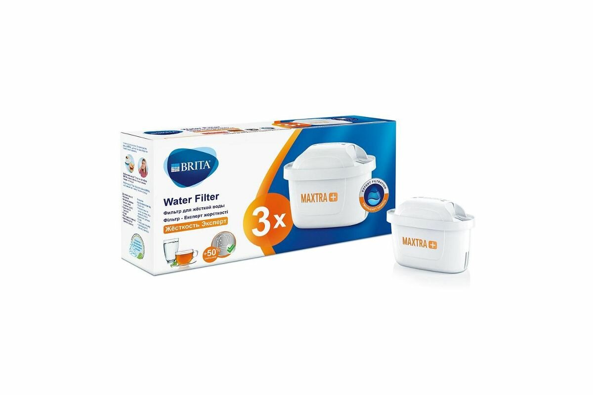 BRITA Картридж Maxtra+ Жесткость, 1 уп, 3 шт.