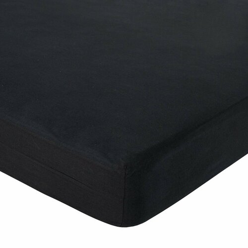 Простыня на резинке Поплин Артпостель Черный арт 981 размер 90х200х20 956₽