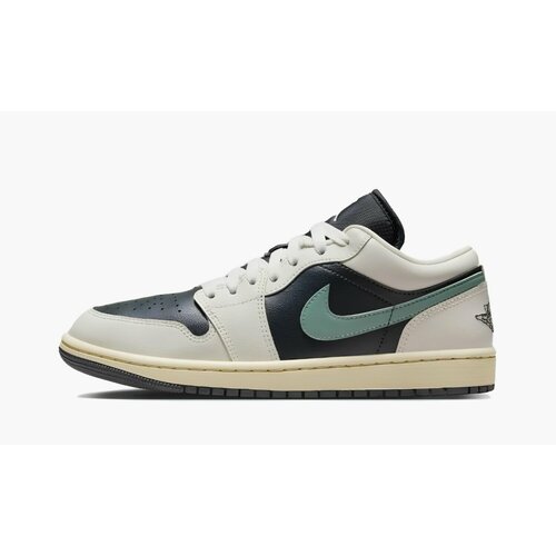 фото Кроссовки nike air jordan 1 low, полнота f, размер 41,5 ru, jade smoke