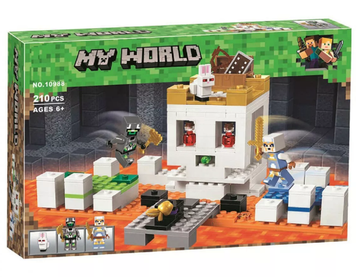 Конструктор My World 10988 Арена Череп, 210 дет.
