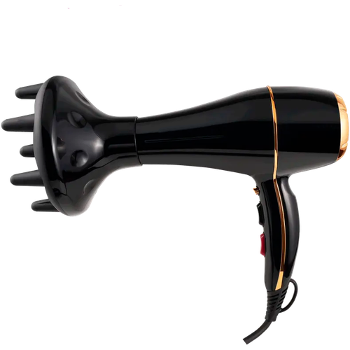 Профессиональный салонный Фен для волос для укладки и сушки волос насадка концентратор диффузор с функцией ионизации домашний 4199₽