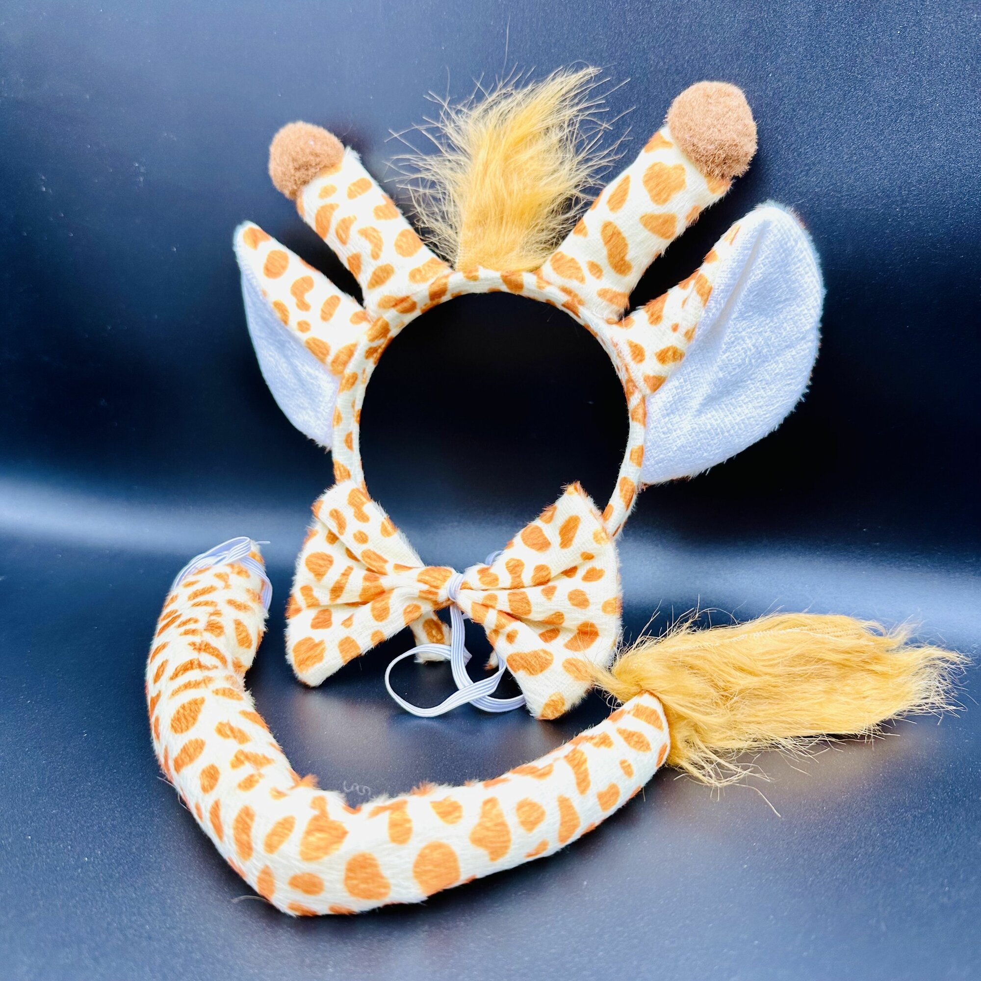 Жираф (ободок, хвост, бабочка) — фото 1