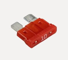 Изображение товара Предохранитель плоский штыревого типа стандартный 10А "АВАР" (5шт)