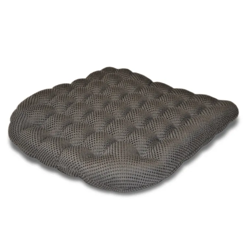 Подушка гречневая для сидения Офис-эффект серая 45х45