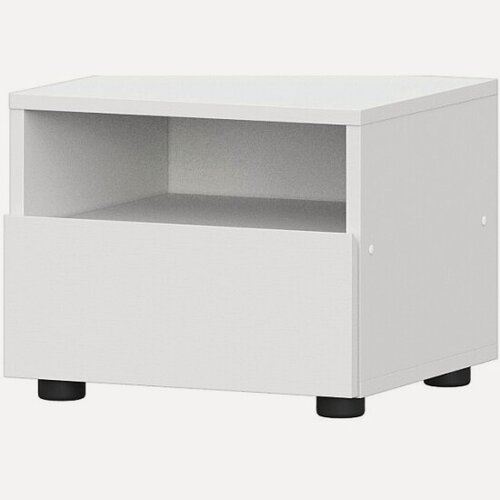 Изображение товара Тумба Арника Мебель МР Модульная система "Токио" прикроватная Белый текстурный / Белый текстурный