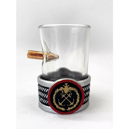 Стопка с пулей, ВМФ, 50 мл АБ Сувениры