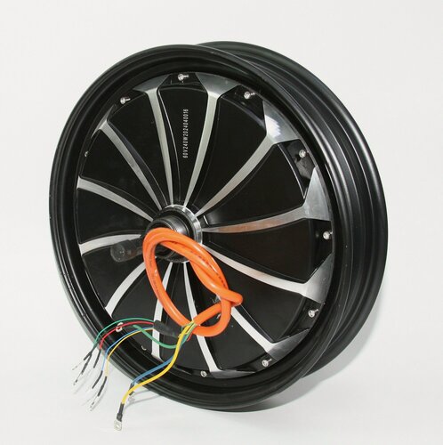 Изображение товара Мотор колесо 16" 60v 1000w ( гравировка 240w) для электровелосипеда