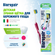 Зубная щетка Biorepair CURVE Junior детская 6-12 лет, розовая