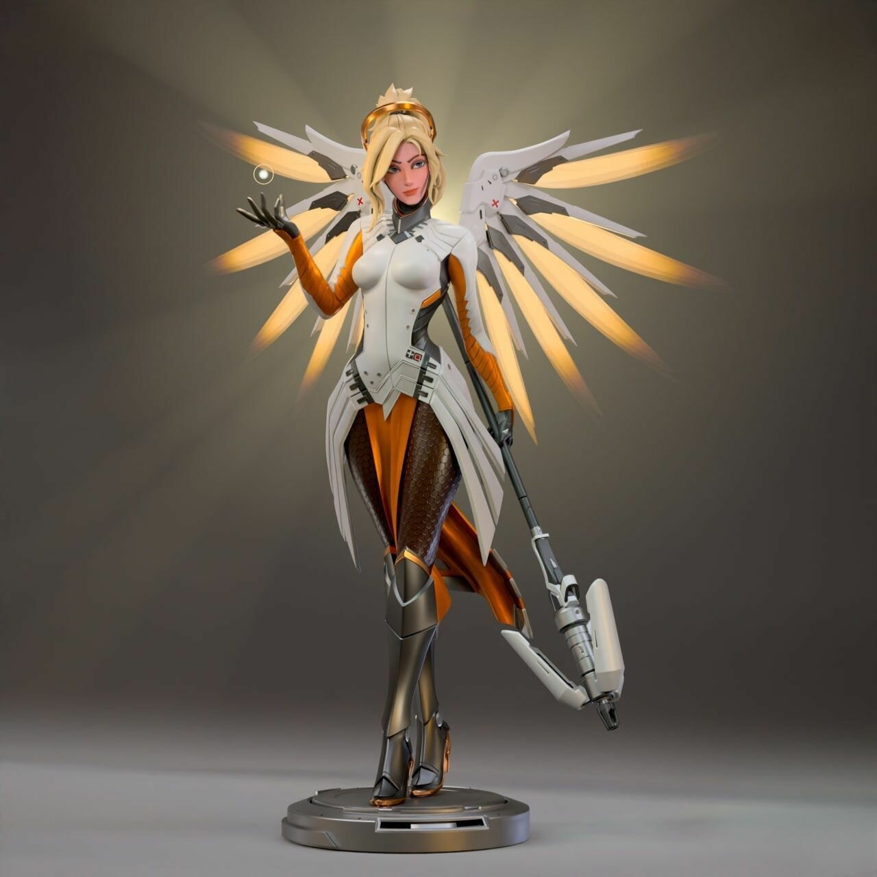 Коллекционная фигурка Мерси Overwatch 25 СМ
