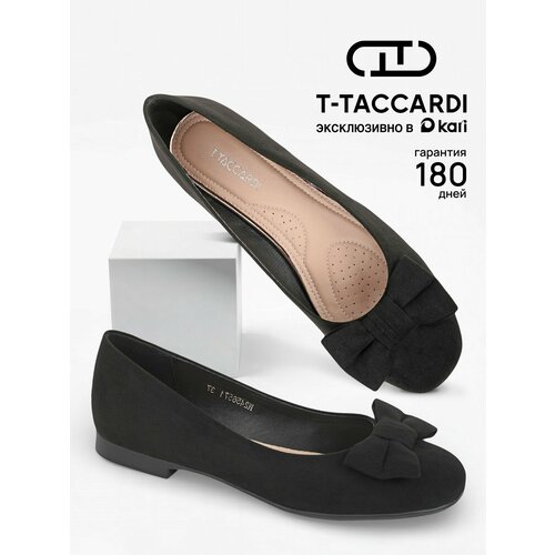фото Балетки t.taccardi весна-лето 2026, размер 39, черный