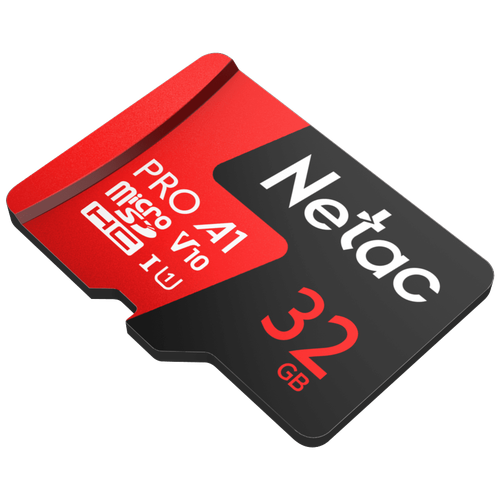 Карта памяти Netac MicroSD card P500 Extreme Pro 32GB, retail version w/SD adapter карта памяти netac extreme pro p500 32 гб nt02p500pro 032g r