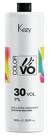 Kezy, Эмульсия окисляющая 9% Color Vivo Oxidizing emulsion, 1000 мл