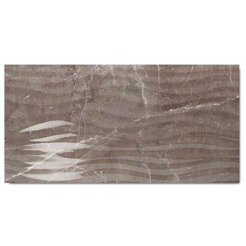 Керамическая плитка Love Ceramic Marble Curl Tortora Shine 35x70